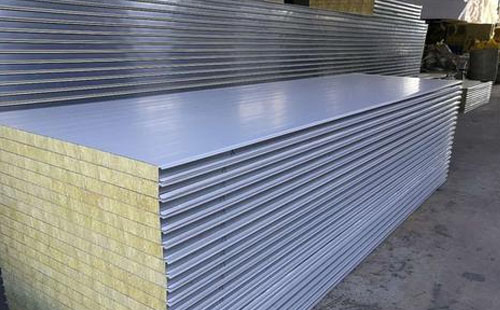 岩棉甘德彩钢夹芯板的独特性能