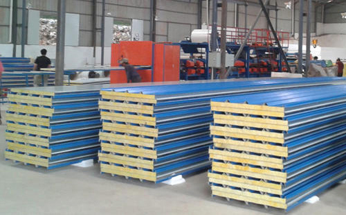 厂房翻新如何选甘德彩钢岩棉板防火厚度